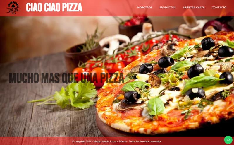 Imagen del proyecto: Ciao Ciao Pizza